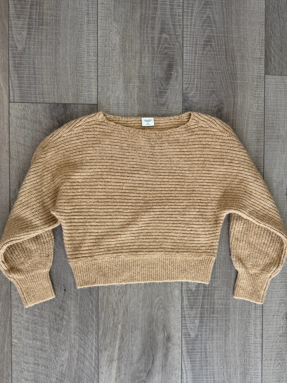 Abercrombie Fluffy Dolman Sweater XS